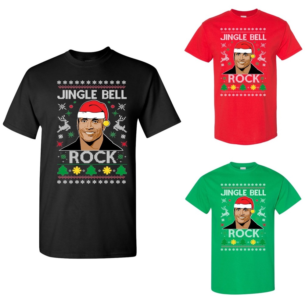 XXL Jingle Bell Rock Ugly Christmas Sweater T-shirt